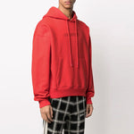 Off-White SS21 Pascal Painting Back Pattern Printing Red OMBB037R21FLE0072531