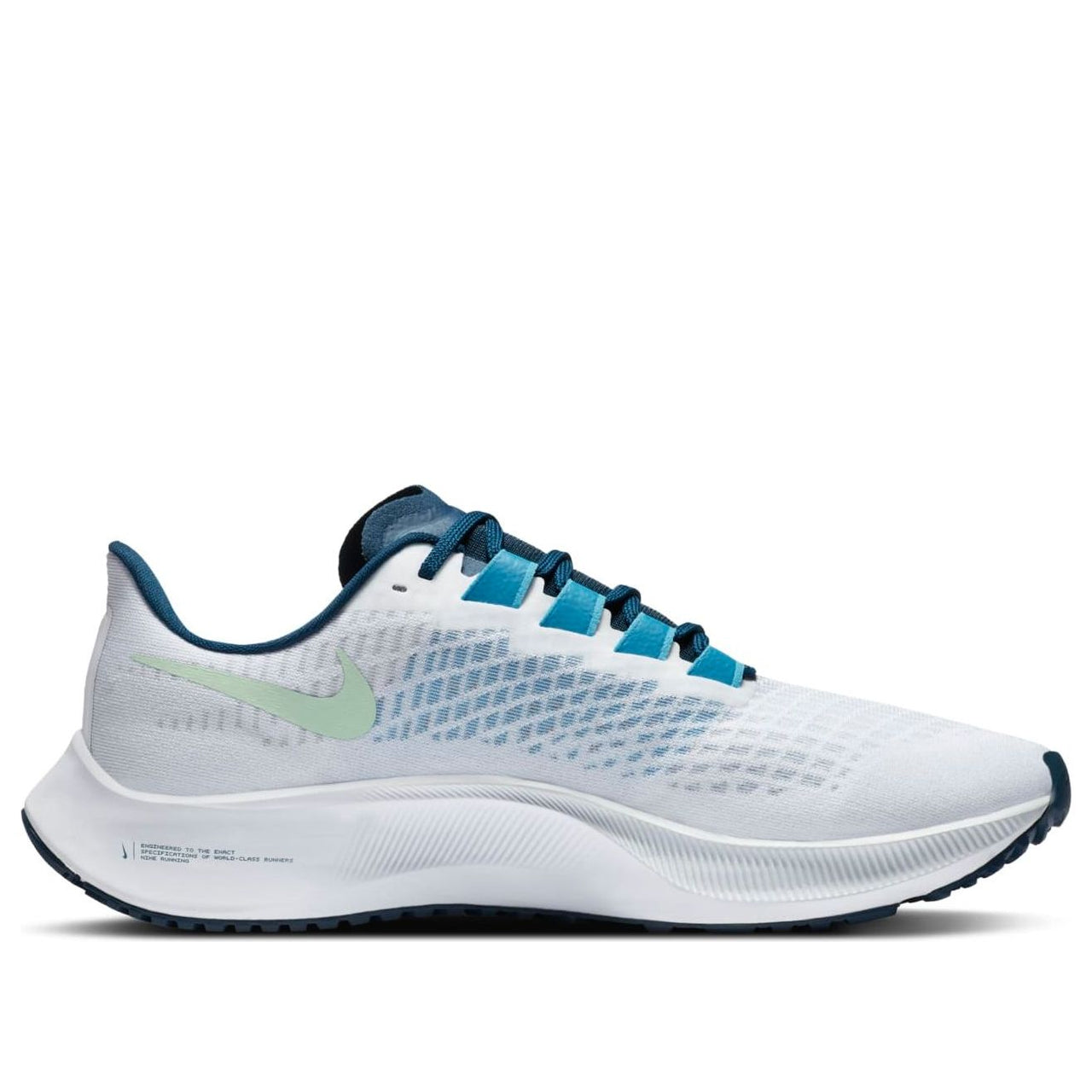 Nike Air Zoom Pegasus 37 'White Blue Cucumber' BQ9646-101