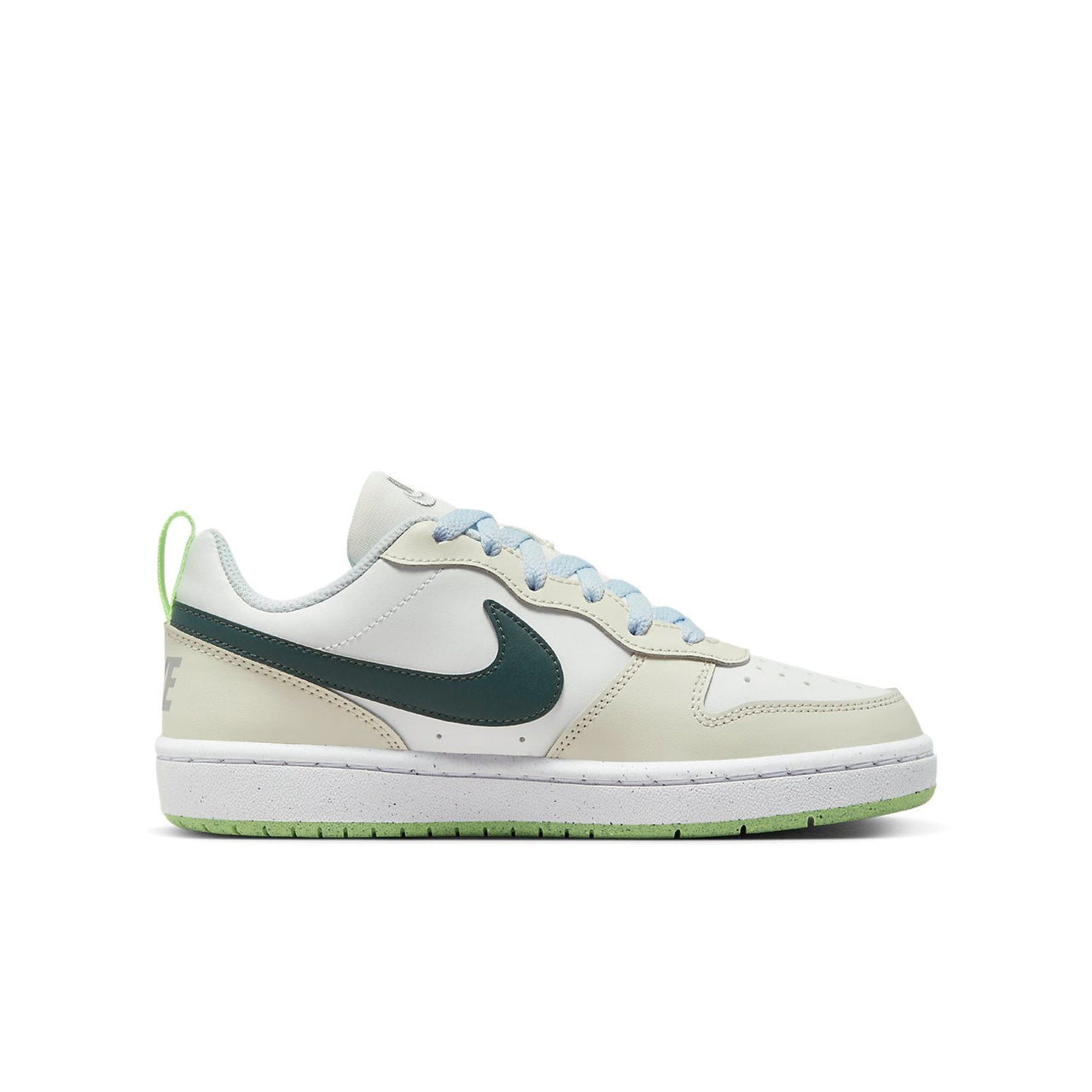 (GS) Nike Court Borough Low Recraft Shoes 'White Beige Black' FV8121-131