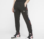 Air Jordan Paris Saint-Germain Logo Sweatpants 'Black' BQ8349-011