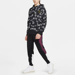 Air Jordan Paris Saint-Germain Full Print Fleece Stay Warm Pullover Black CV9955-010