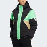 adidas originals Revers Down Jkt Reversible Sports hooded down Jacket Black H66015