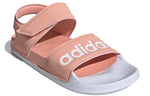 (WMNS) adidas Adilette Pink White Sandals 'Pink Blue' EE4109