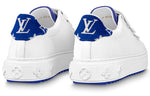 (WMNS) LOUIS VUITTON Time Out Sneakers 'White with Blue' 1AADPY
