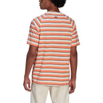 adidas originals Pocket Stripe Round Neck Short Sleeve Orange HT1663