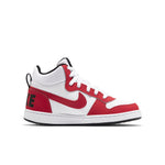 (GS) Nike Court Borough Mid 'White Red' 839977-103