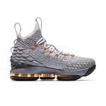 (GS) Nike LeBron 15 'Grey Orange' 922811-080
