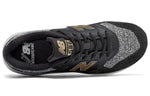 (WMNS) New Balance 580 Series Sneakers Black/Gold WRT580CD