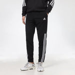 adidas Running Sports Essentials Knitted Tricot Snap Pants Men's Black GK8991