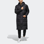 adidas neo High Collar Long Down Jacket Black EI4436