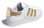 (WMNS) adidas Superstar Bold 'White Gold Metallic' FV3340