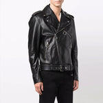 Off-White FW21 Pattern Printing Sleeve Zipper Jacket Slim Fit Version Black OMJG016F21LEA0011032