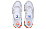 FILA Zagato Washing Low Top Running Shoes Grey/Orange/Blue 1RM01579D_817