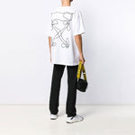 Off-White Arrow Short Sleeve Ordinary Version White OMAA038F191850110110