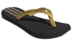 (WMNS) adidas Eezay Flip-Flops Slipper 'Black Gold' EG2036