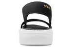 (WMNS) Crocs LiteRide Fashion Black Sandals 205106-066