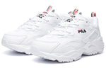 (WMNS) FILA Tracer Series Wear-resistant Low Tops Casual Shoe White F12W021111FWT