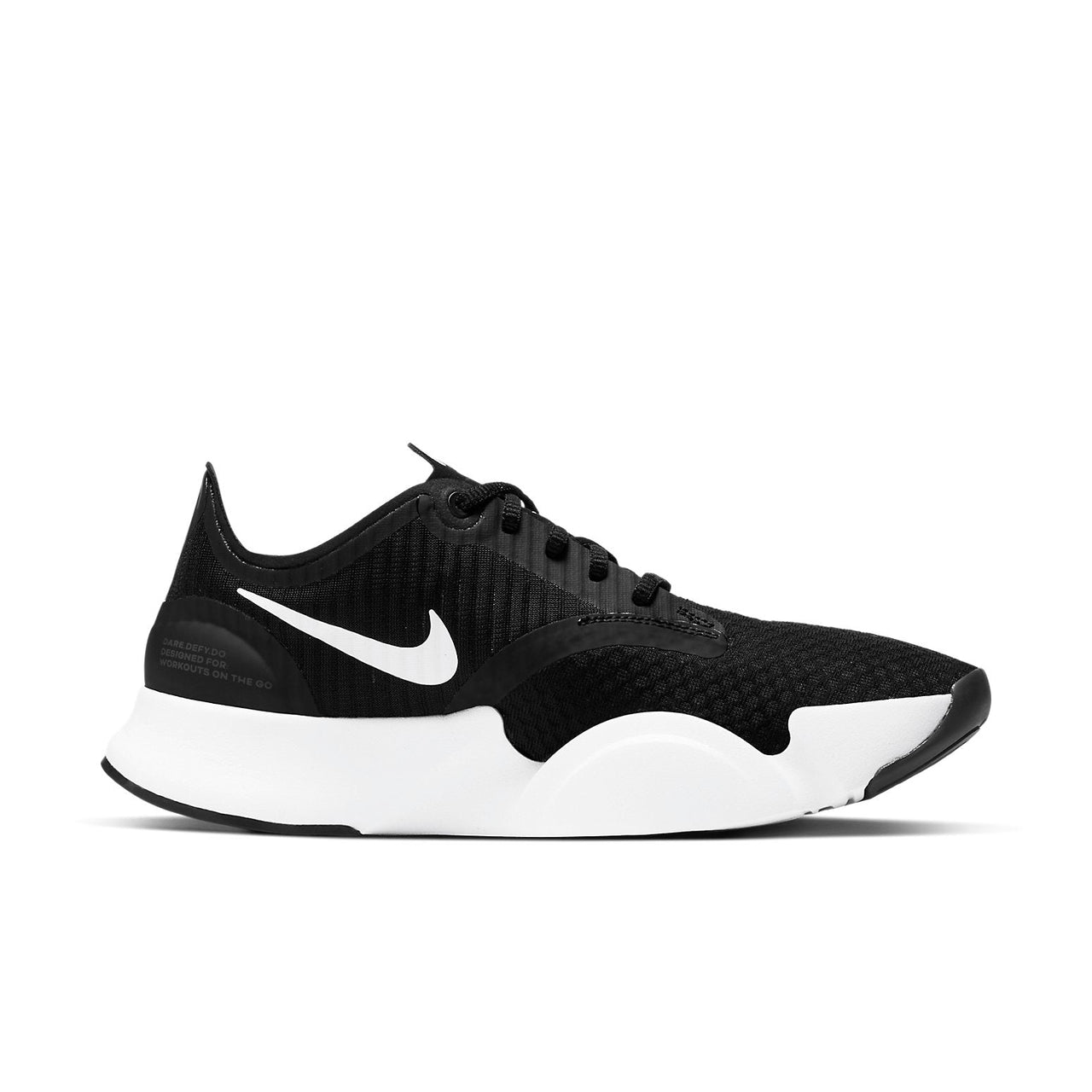 (WMNS) Nike SuperRep Go 'Black White' CJ0860-101