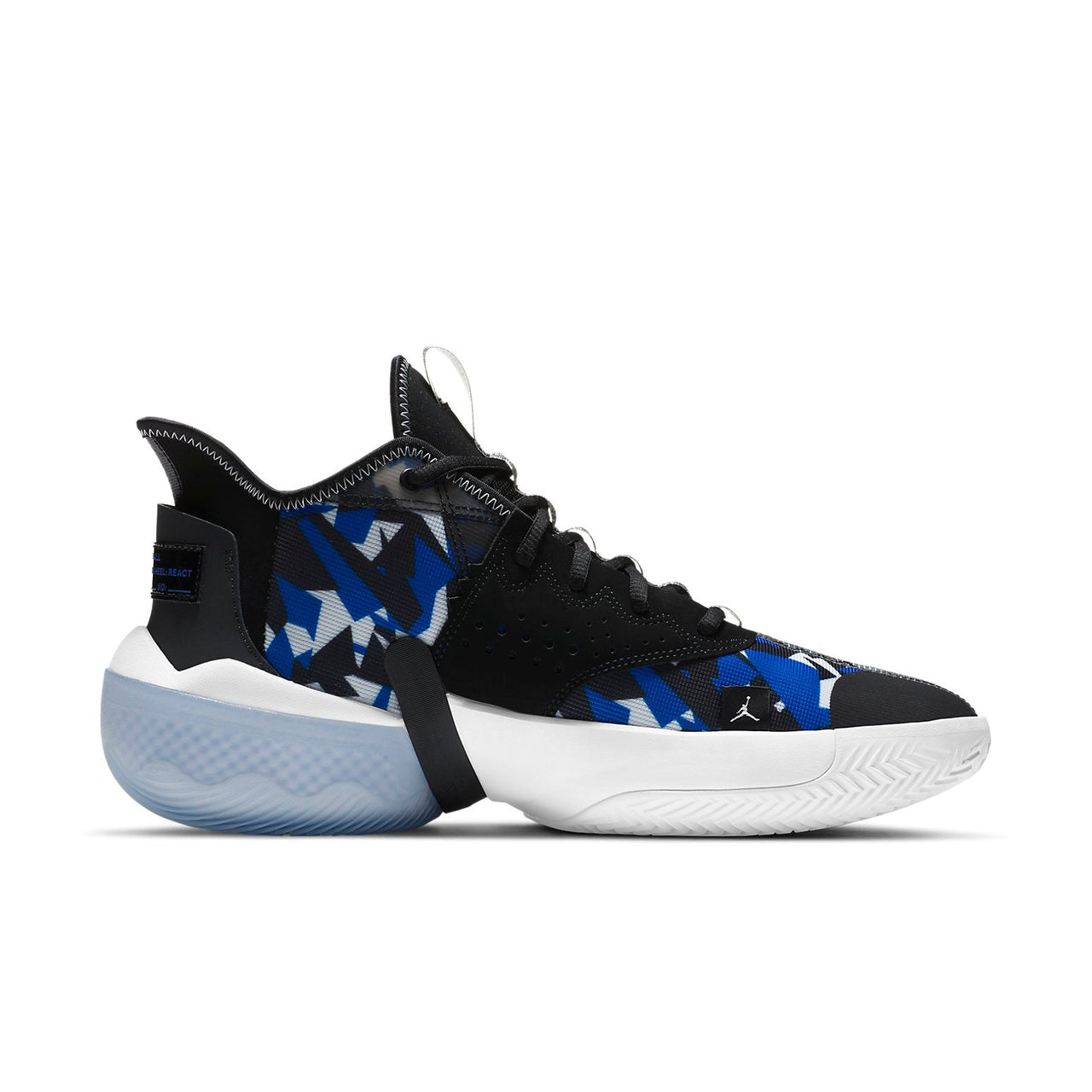 Air Jordan React Elevation PF 'Fractal Pattern - Black Racer Blue' CK6617-004