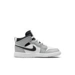 (PS) Air Jordan 1 Mid 'Grey Black White' AR6351-078