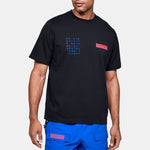 Men's Under Armour Summit Graphic Sports Short Sleeve Black 1359714-001