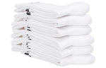 Air Jordan Solid Color Numeric Athleisure Casual Sports Socks Couple Style 6 White DH4287-100