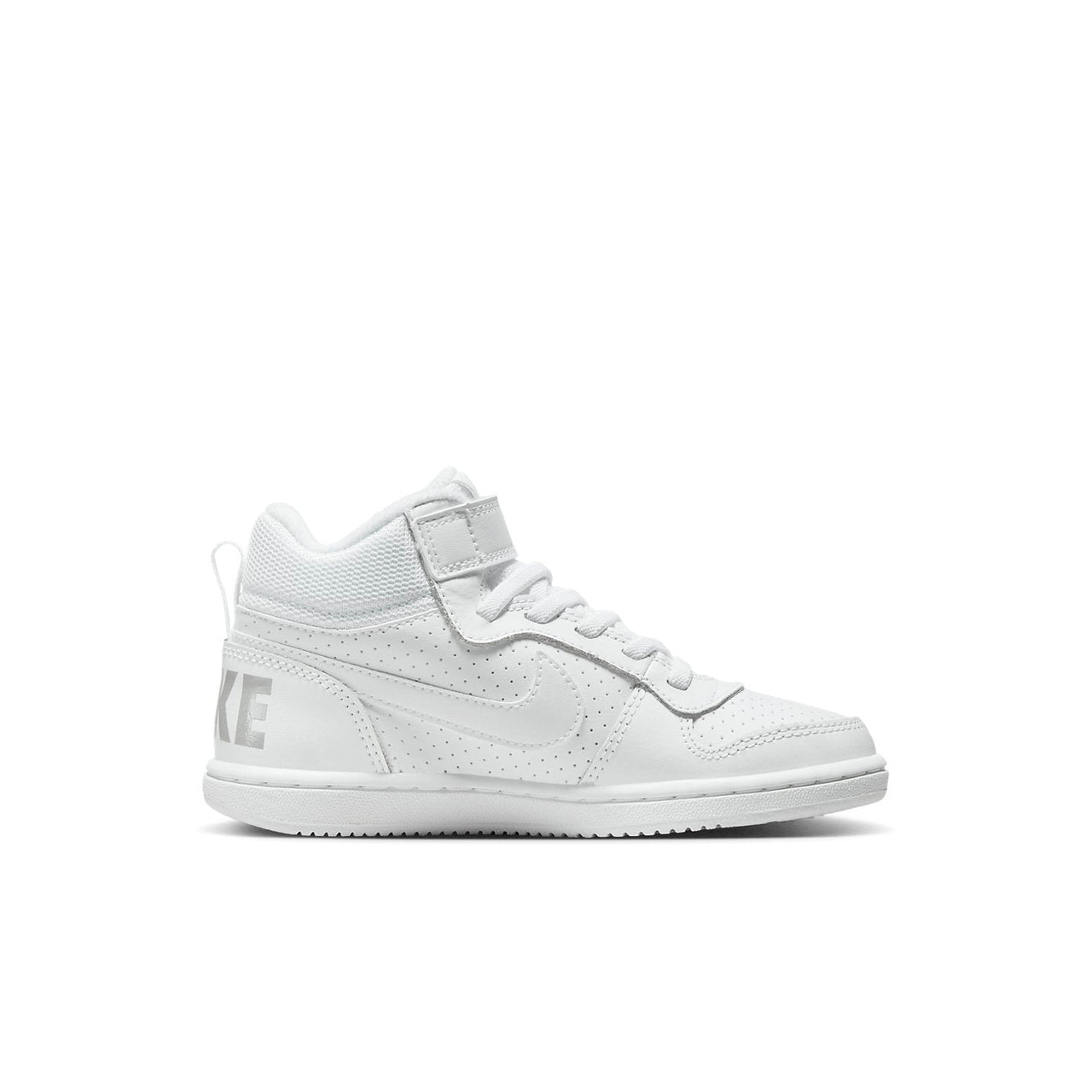 (PS) Nike Court Borough Mid-Top Sneakers White 870026-100
