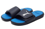 PUMA Cool Cat Sport Slipper Black/Blue/White 371051-04