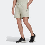 adidas BotanDyed Short Solid Color Minimalistic Sports Shorts Couple Style light grey HF4498
