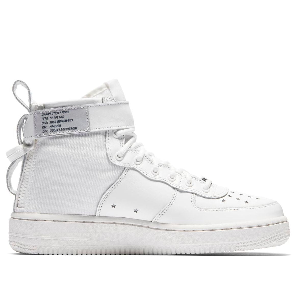 (GS) Nike SF Air Force 1 Mid QS 'Triple White' AR0690-100
