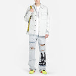 Off-White Dripping Arrows Short Sleeve Slim OMAA027R201850050110