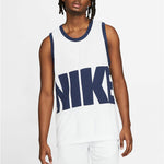 Nike Letter Big Logo Sports Basketball Vest Men's White DA1042-100