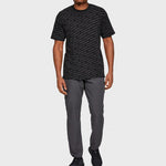 Men's Under Armour UA Unstoppable Wordmark Short Sleeve Black T-Shirt 1345563-001