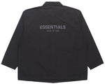 Fear of God Essentials SS21 Coaches Jacket Stretch Limo Black FOG-SS21-628