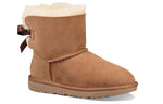 UGG Mini Bailey Bow II (Big Kids) Chestnut 1017397K-CHE