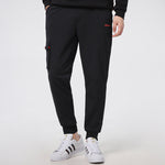 adidas neo Running Training Cozy Breathable Casual Woven Sports Pants Black GP4845