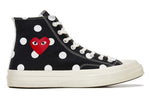 Converse x COMME des GARCONS PLAY Chuck 70 Hi 'Black Polka Dot' 157250C