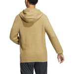 Men's adidas Gt Wool Hd Embroidered Label Logo Hooded Long Sleeves Khaki HG3263