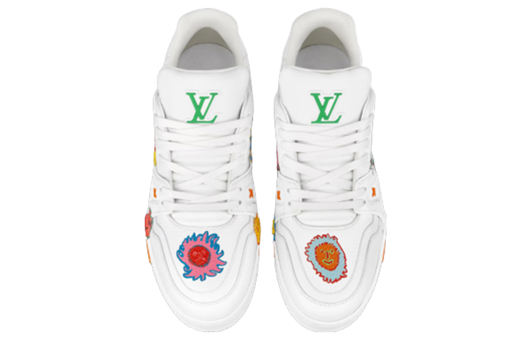 LOUIS VUITTON x YAYOI KUSAMA Sneaker 'White with Icons' 1ABD3E