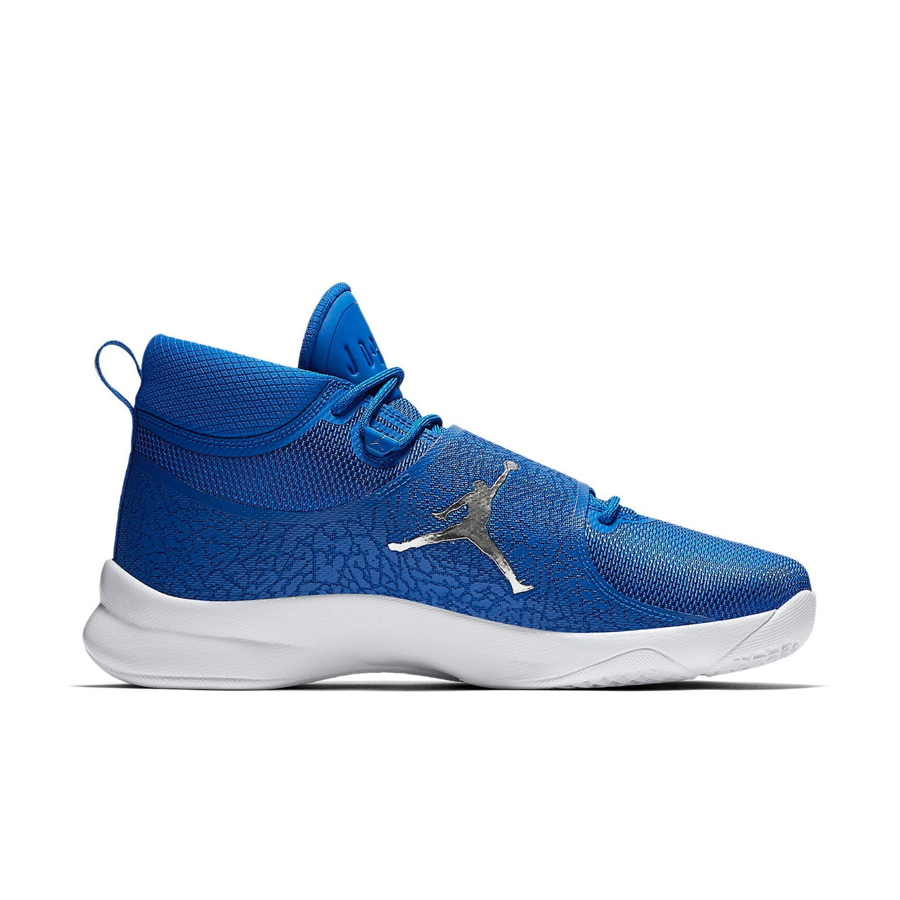 Air Jordan Super.Fly 5 PO X 'Team Royal Metallic Silver White' 914478-406