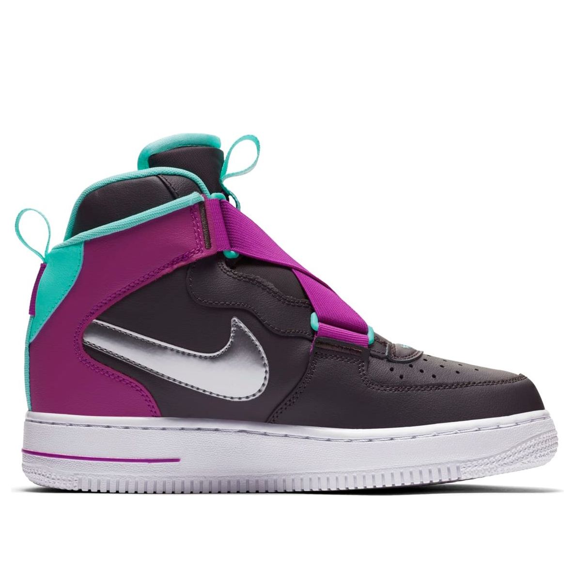 (GS) Nike Air Force 1 Highness 'Thunder Grey Hyper Violet' BQ3598-002