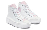 (WMNS) Converse Chuck Taylor All Star Move High 'Hybrid Floral - White Pink Foam' 571577C