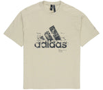adidas M Prsve Bos Tee Athleisure Casual Sports Logo Round Neck Short Sleeve Khaki HD0049