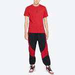 Air Jordan Jumpman Logo Printing Sports Quick Dry Round Neck Short Sleeve Red CW5191-687