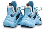 (WMNS) LOUIS VUITTON LV Archlight Sneakers 'Blue Silver' 1AAEEY