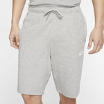 Nike Sportswear Club Solid Color Cotton Casual Shorts light grey BV2773-063