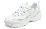 (WMNS) Skechers Women Sport D'Lites 1.0 'White Green' 150234-WGR