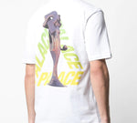 PALACE Unisex Rolls P3 Logo Printing White P17TS130T