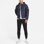 Nike Aeroloft Stay Warm Athleisure Casual Sports hooded down Jacket Obsidian Color Black CU7793-451