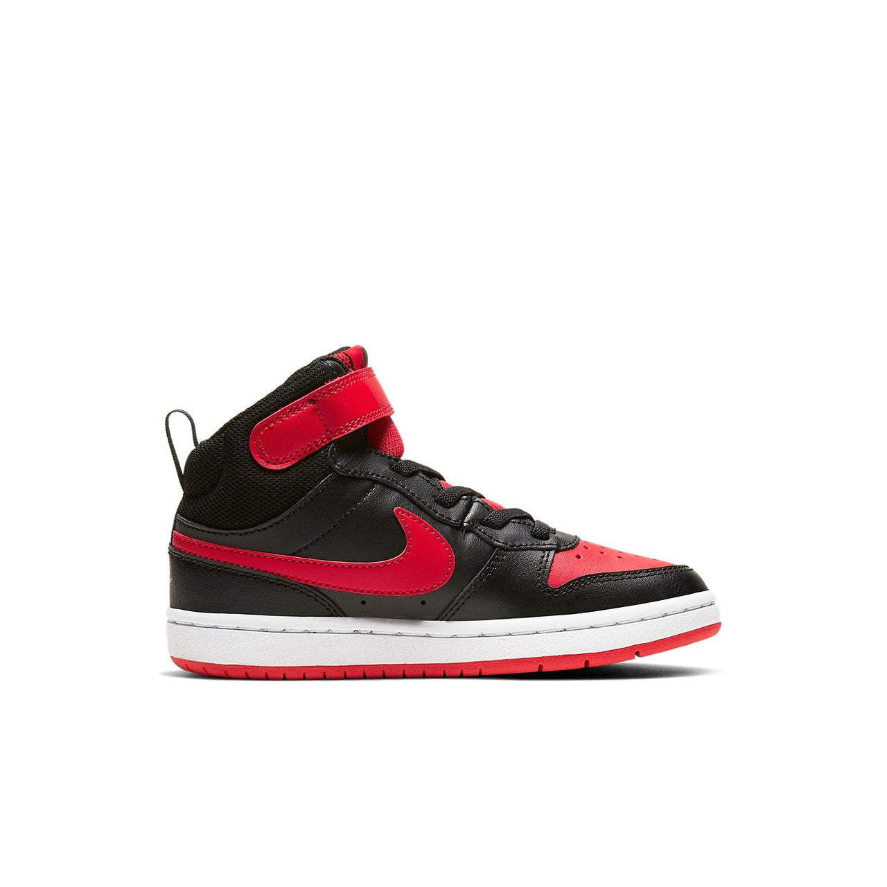 (PS) Nike Court Borough Mid 2Velcro 'Bred' CD7783-003